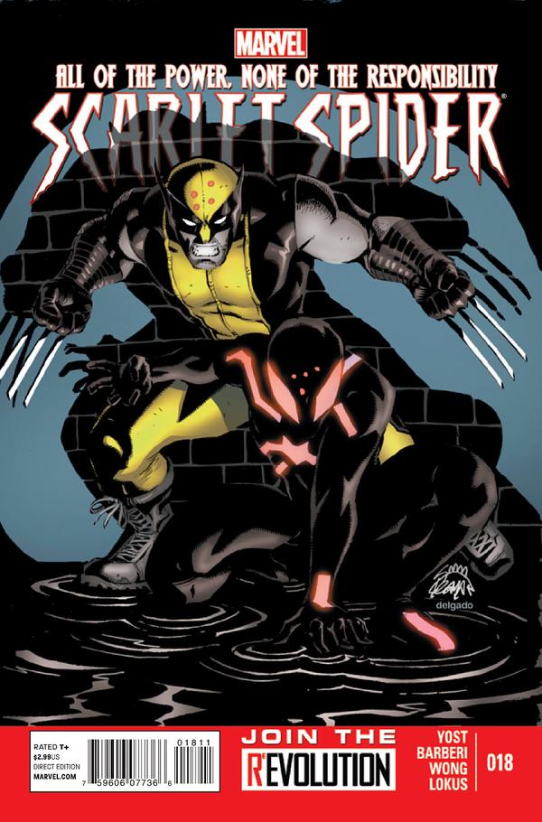 Scarlet Spider #18 cover