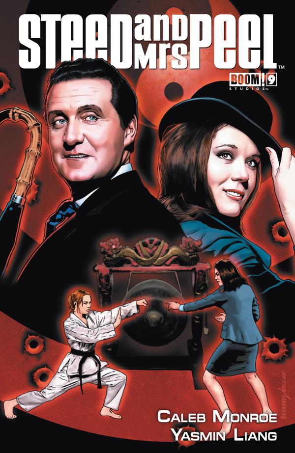Steed and Mrs. Peel #9 cover