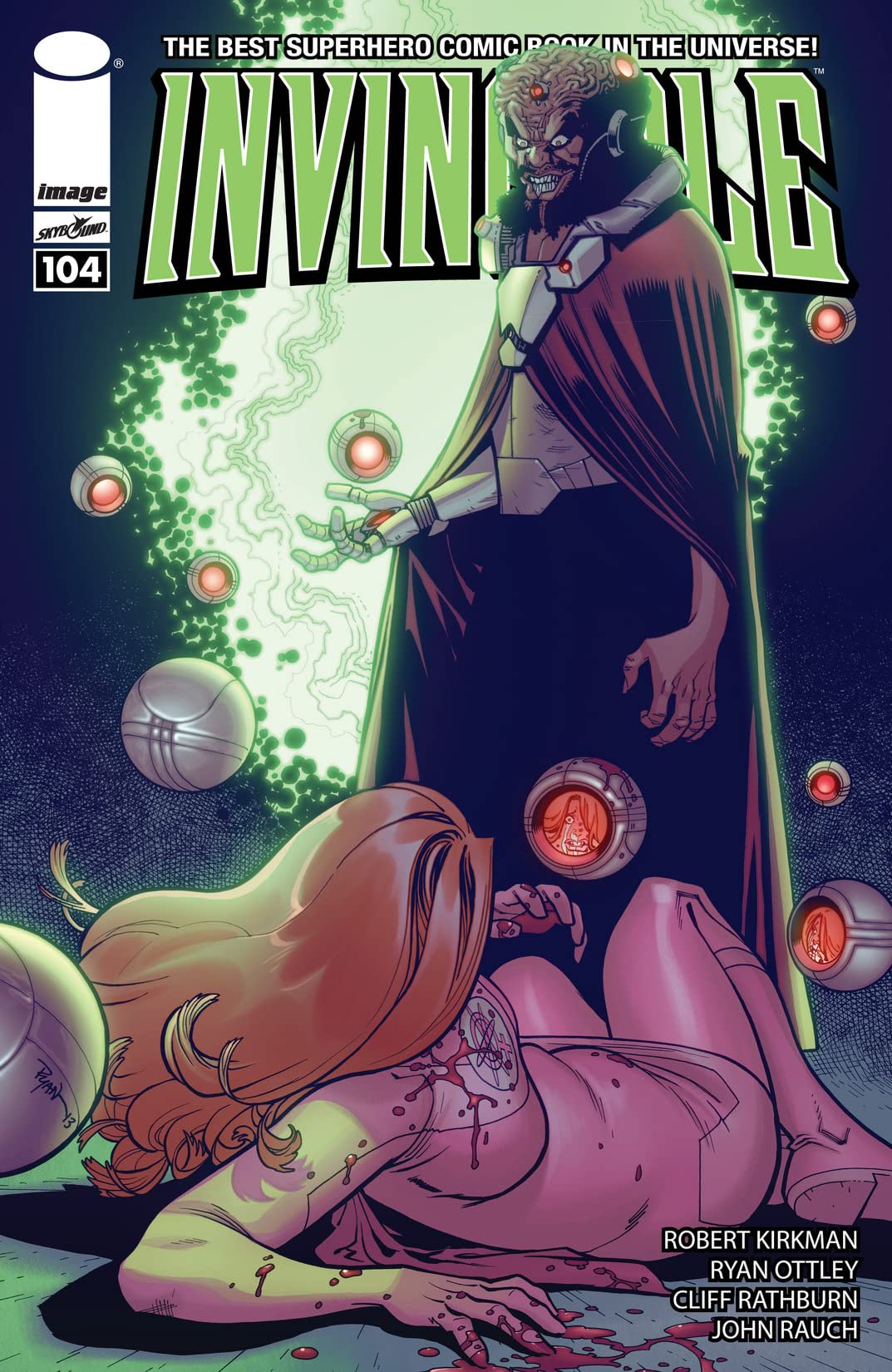 Invincible #104 cover