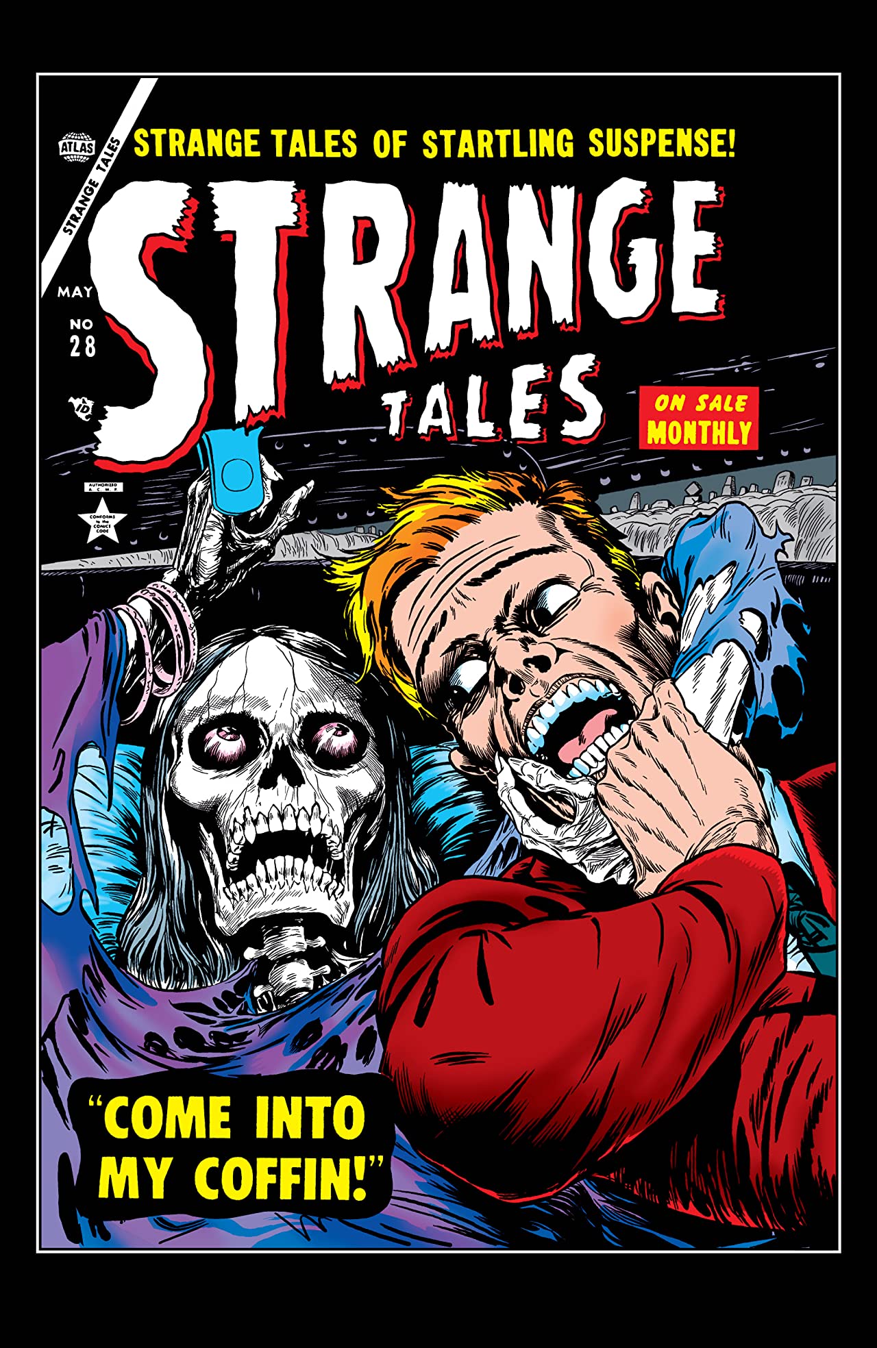 Strange Tales #28 cover