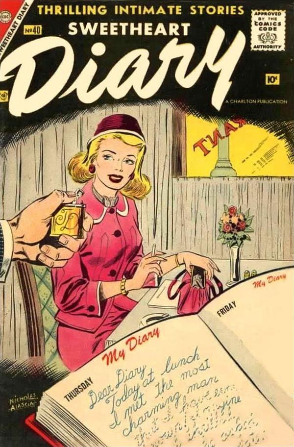 Sweetheart Diary #40 cover