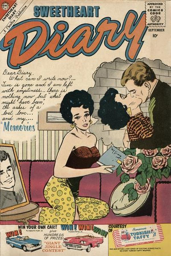 Sweetheart Diary #54 cover