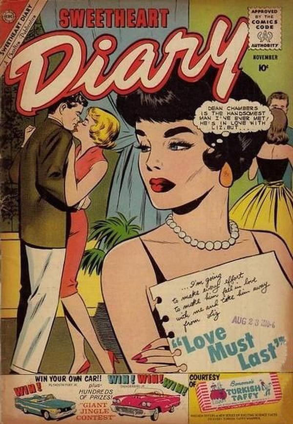 Sweetheart Diary #55 cover
