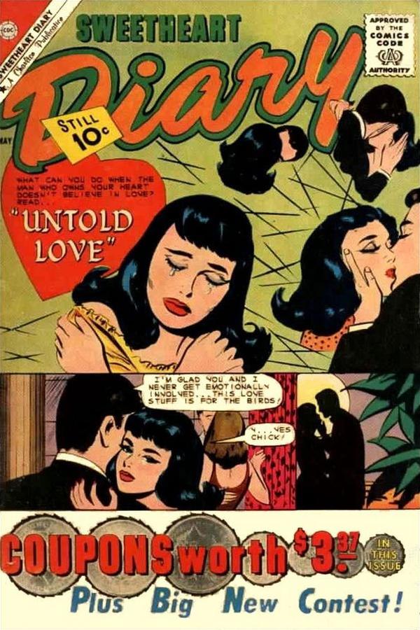 Sweetheart Diary #58 cover