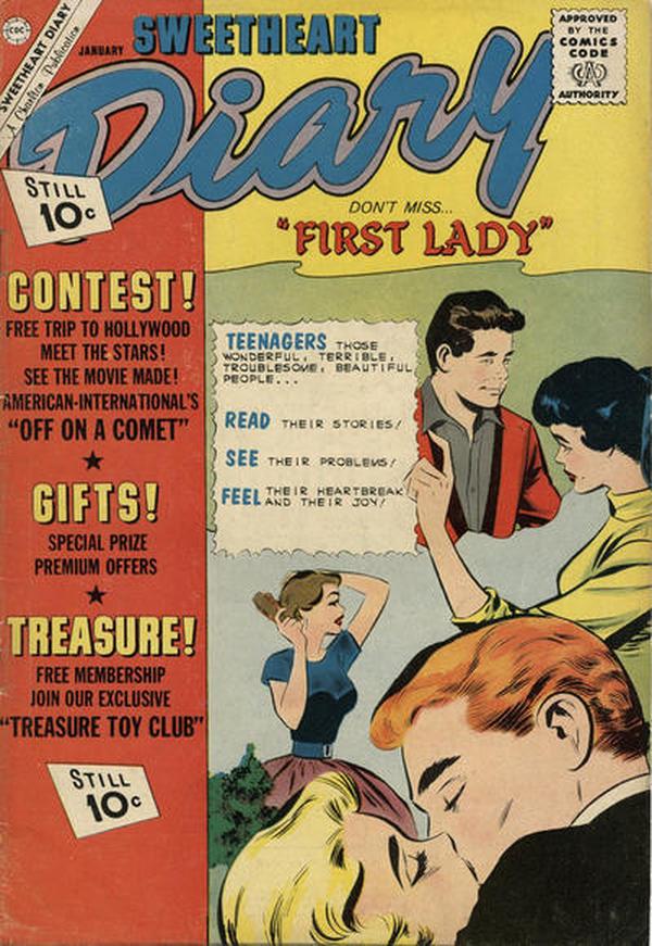 Sweetheart Diary #62 cover