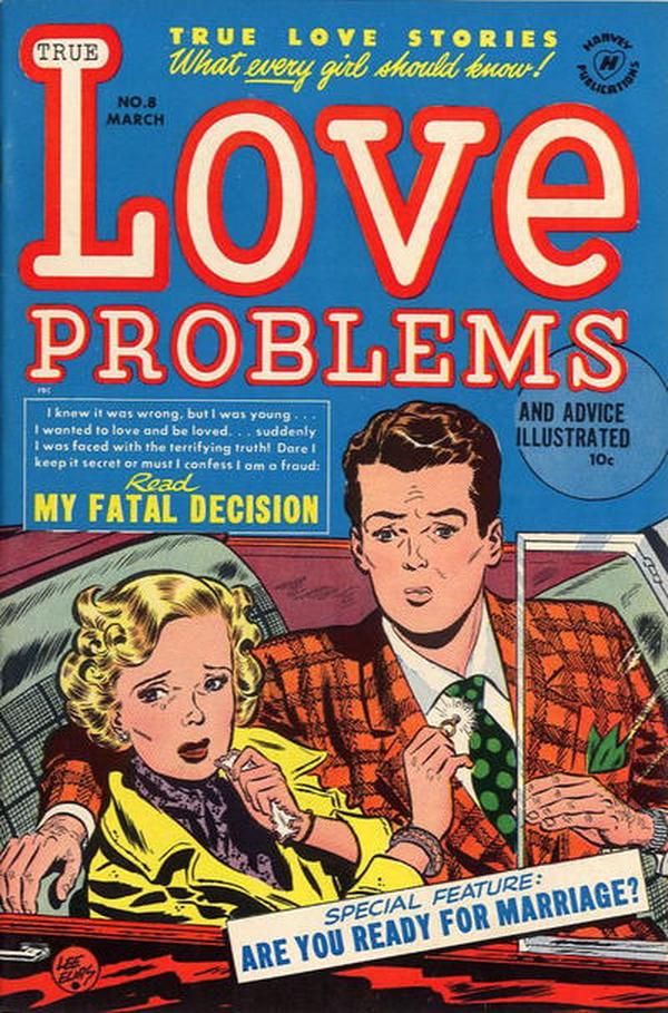 True Love Problems and Advice Illustrated #8 cover