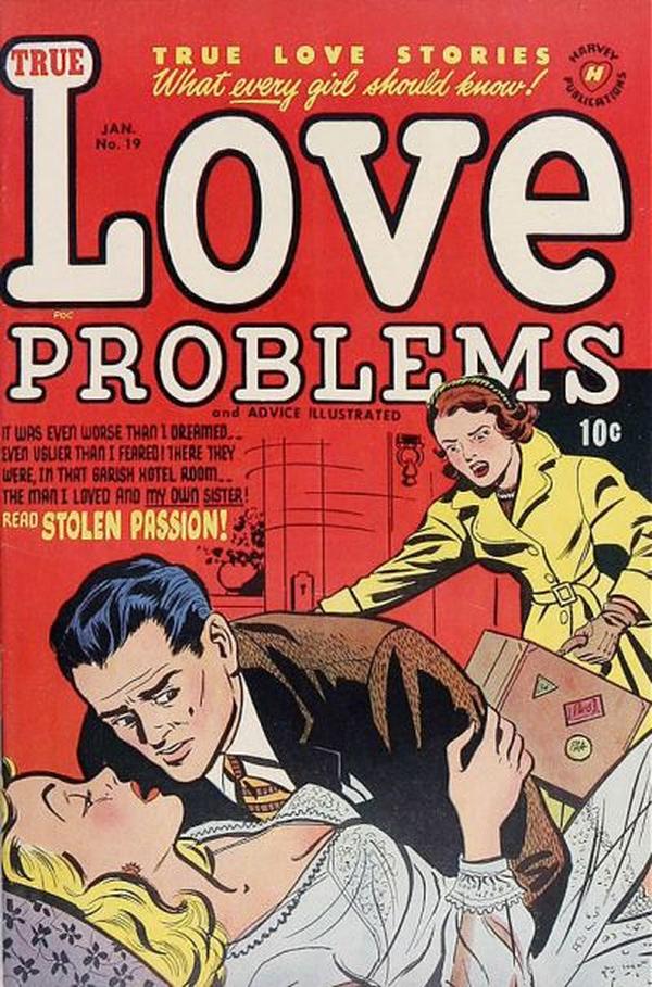 True Love Problems and Advice Illustrated #19 cover