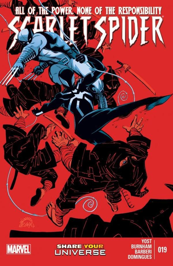 Scarlet Spider #19 cover