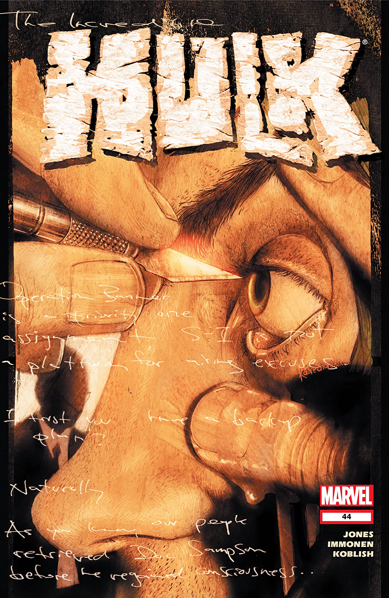 Incredible Hulk #44 cover