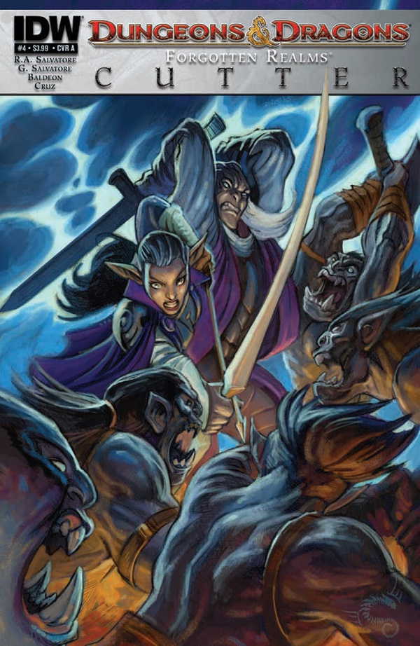 Dungeons & Dragons: Cutter #4 cover