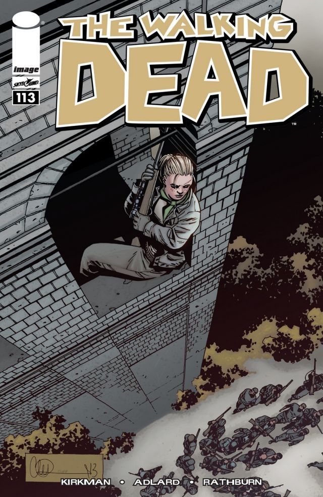 The Walking Dead #113 cover