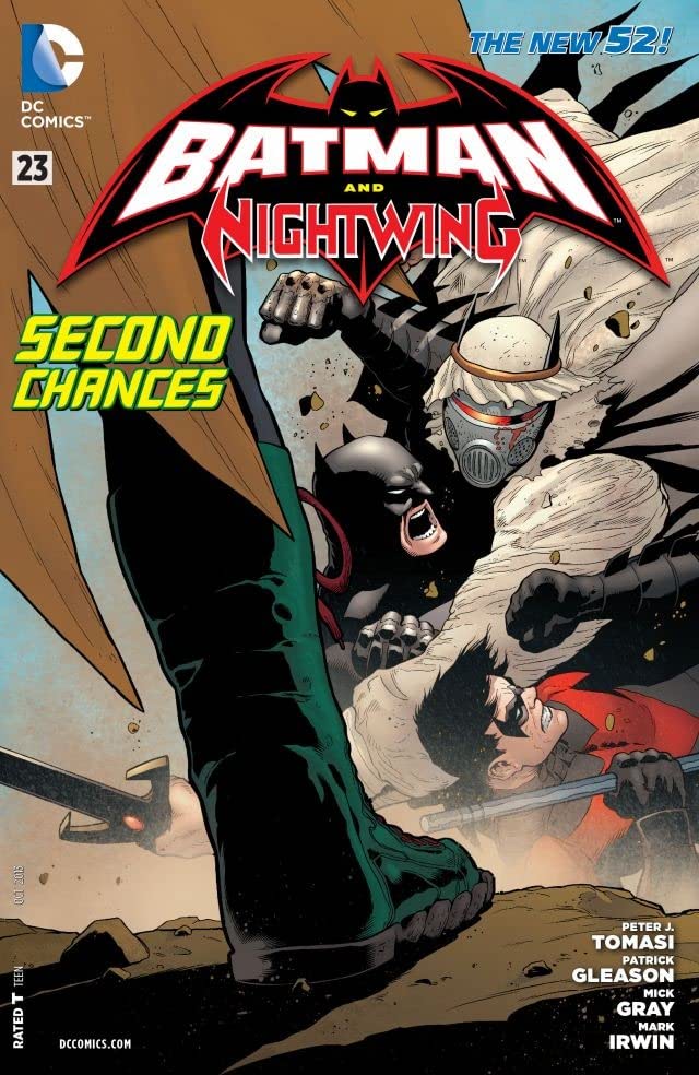Batman and Robin #23 cover