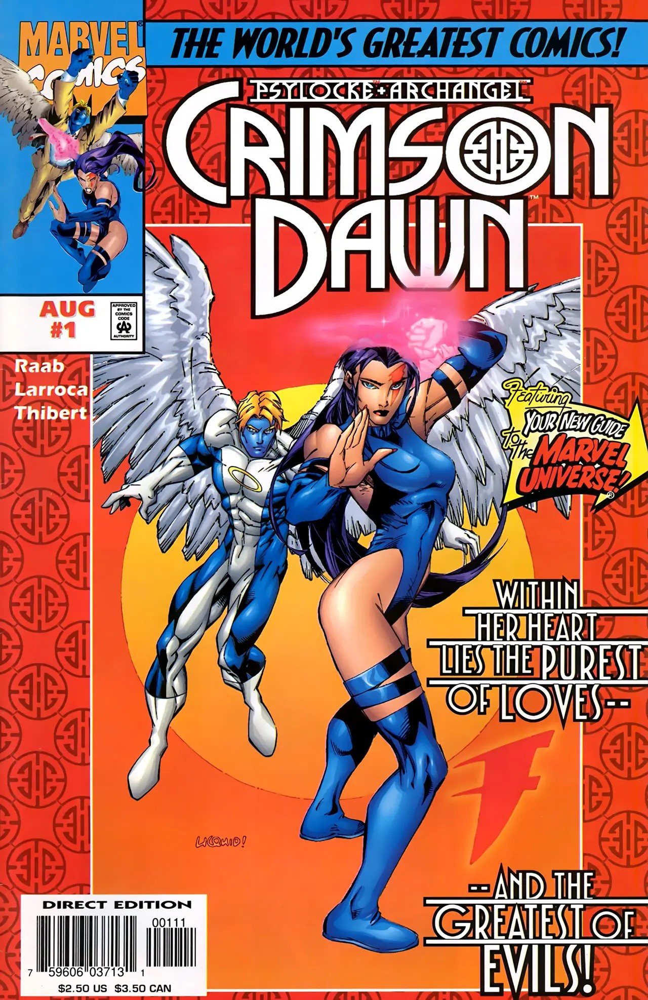 Psylocke & Archangel Crimson Dawn #1
