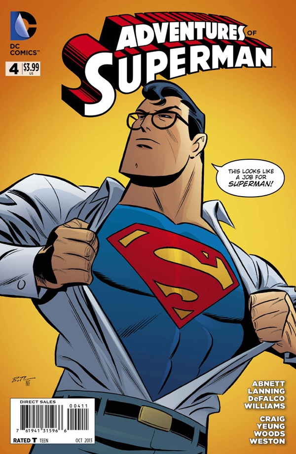 Adventures of Superman #4 cover