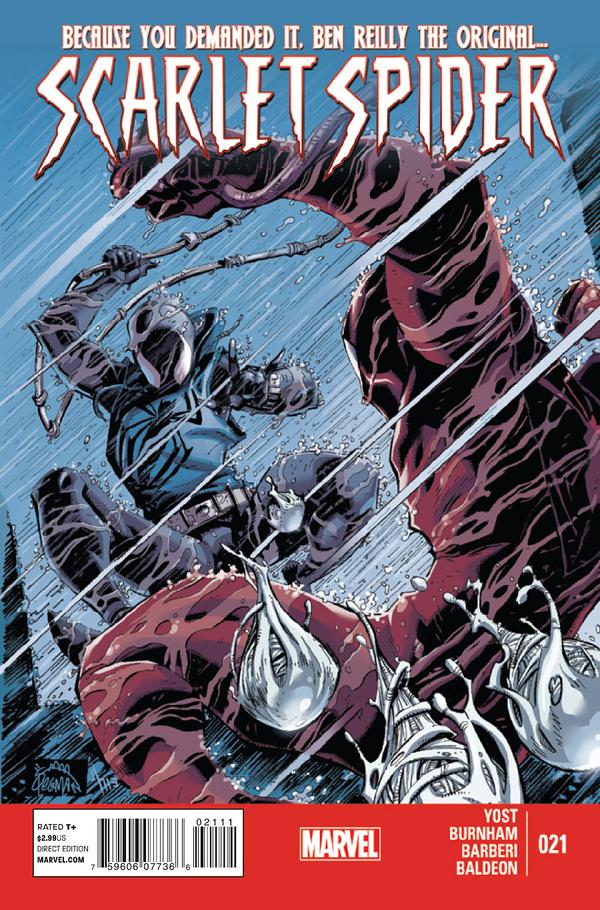 Scarlet Spider #21 cover