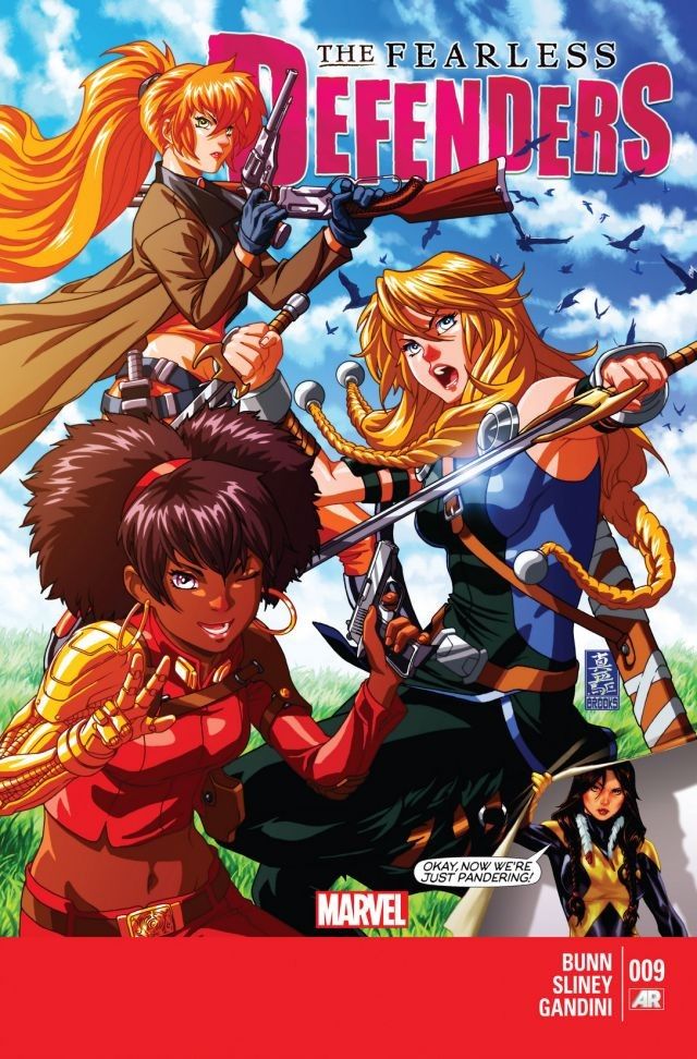 Fearless Defenders #9 cover