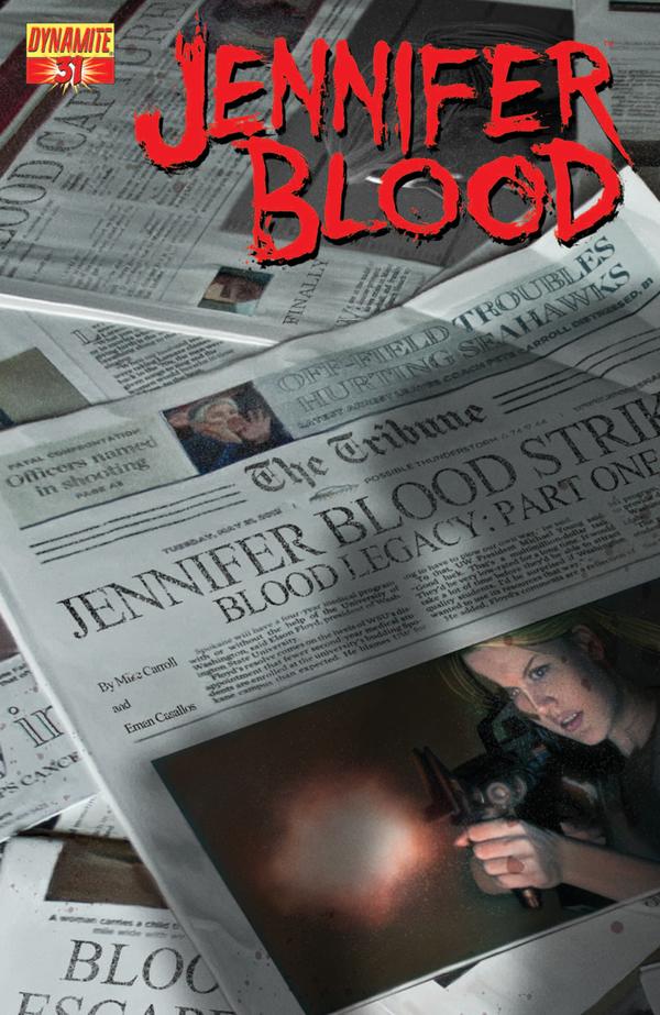 Jennifer Blood #31 cover