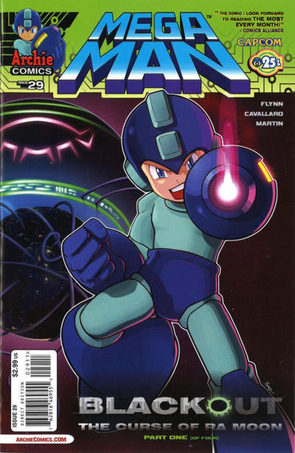 Mega Man #29 cover