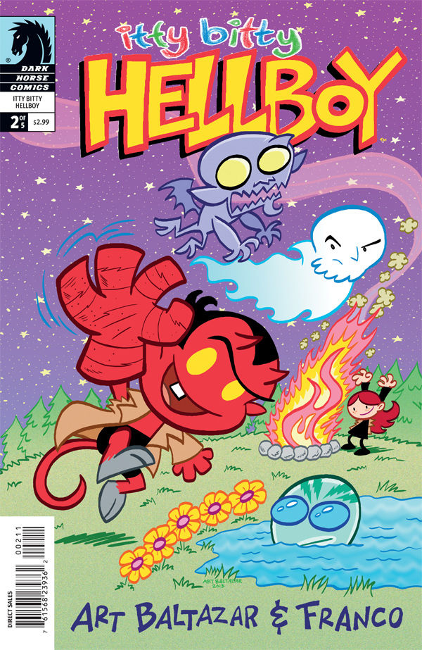Itty Bitty Hellboy #2 cover