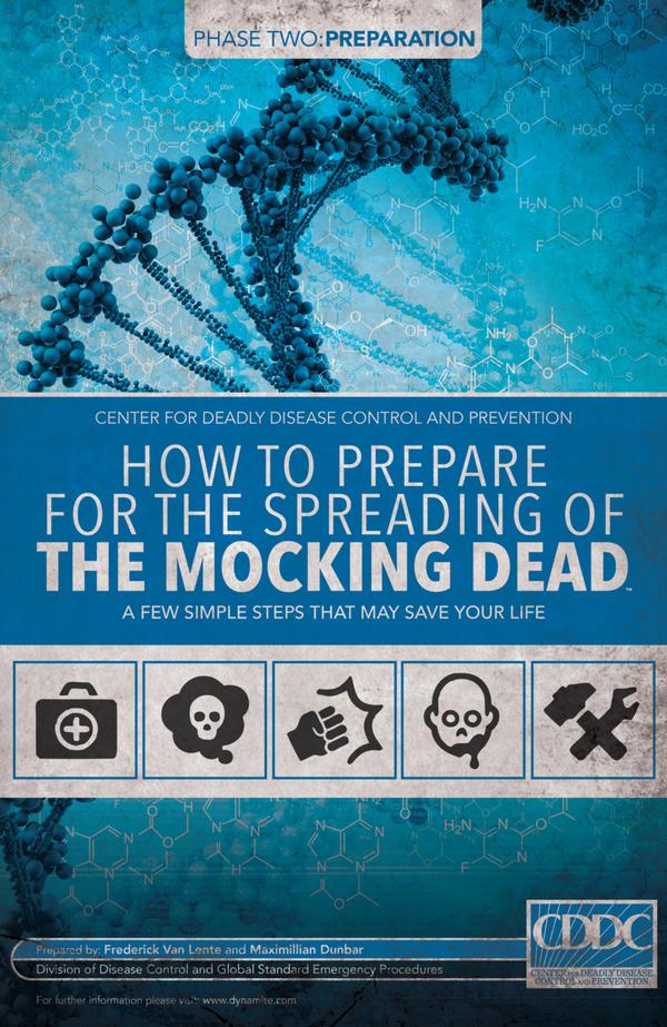 The Mocking Dead #2 cover
