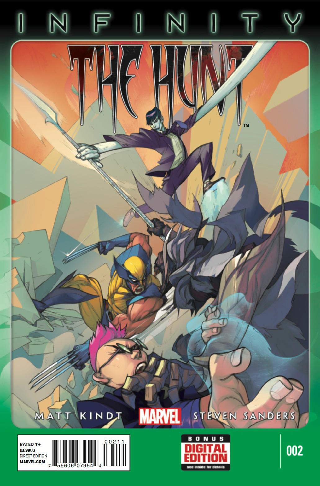 Infinity: The Hunt #2 cover
