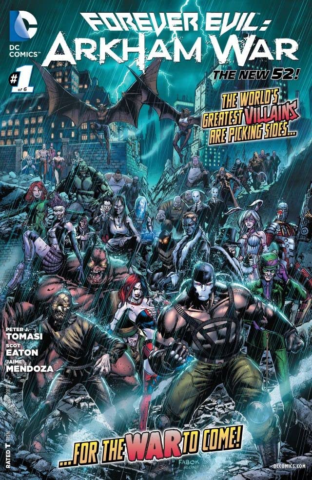 Forever Evil: Arkham War #1 cover
