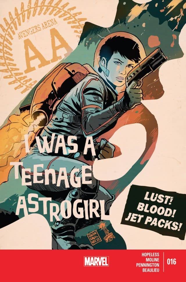 Avengers Arena #16 cover