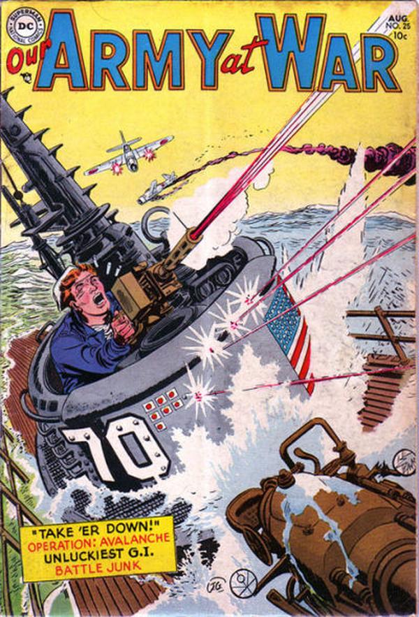 Our Army at War #25 cover