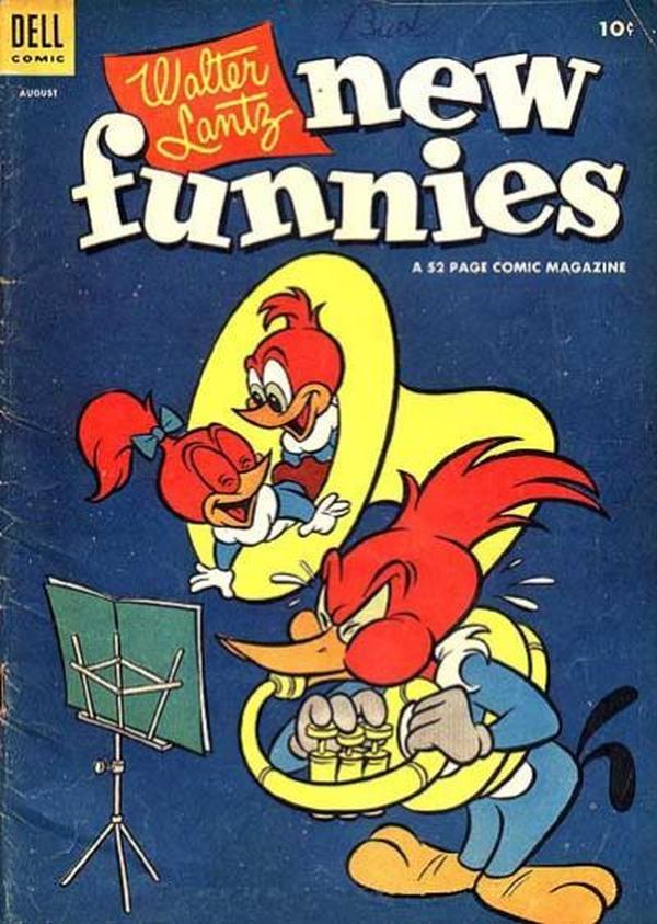 Walter Lantz New Funnies #210 cover