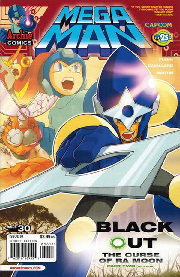 Mega Man #30 cover