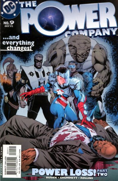 The Power Company #9 cover