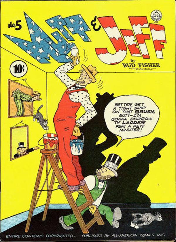 Mutt & Jeff #5 cover