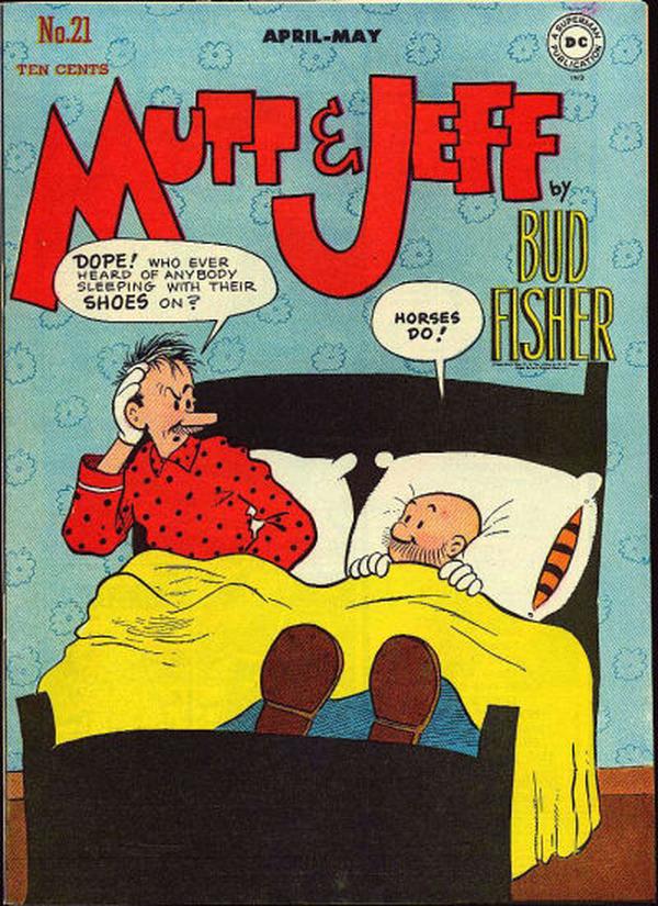 Mutt & Jeff #21 cover