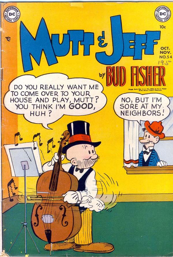 Mutt & Jeff #54 cover