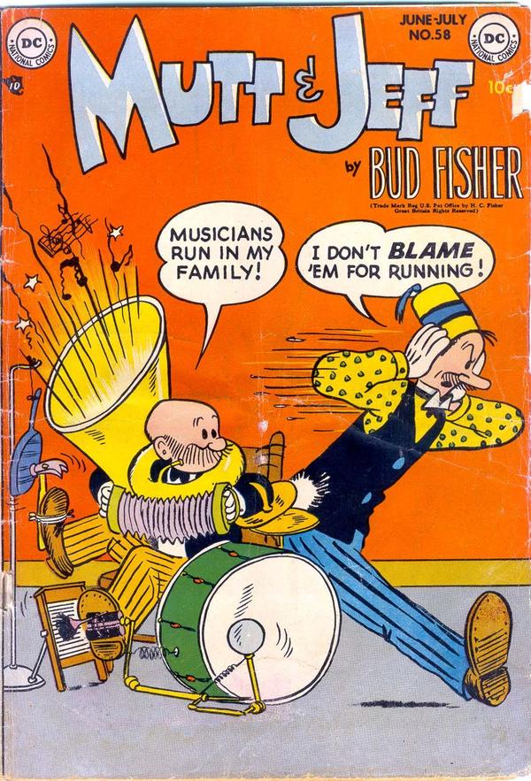 Mutt & Jeff #58 cover