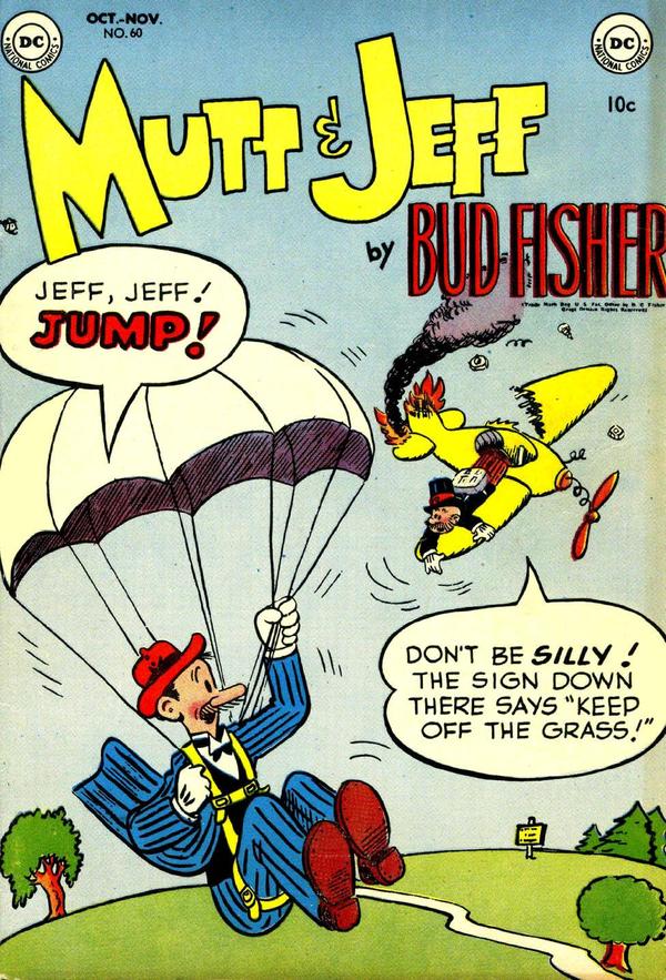 Mutt & Jeff #60 cover