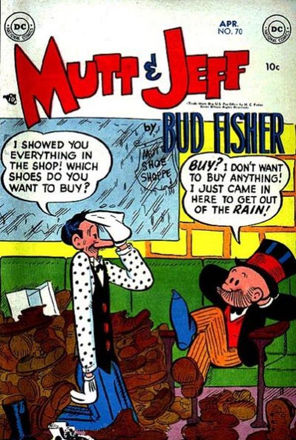 Mutt & Jeff #70 cover