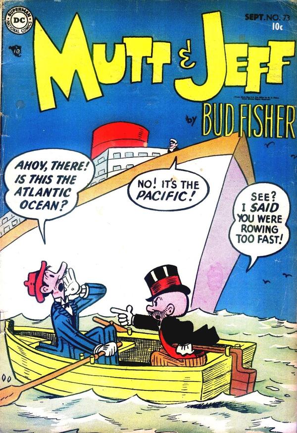 Mutt & Jeff #73 cover