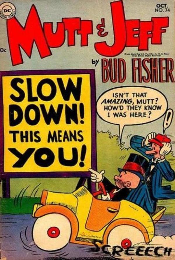Mutt & Jeff #74 cover
