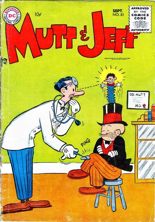Mutt & Jeff #81 cover