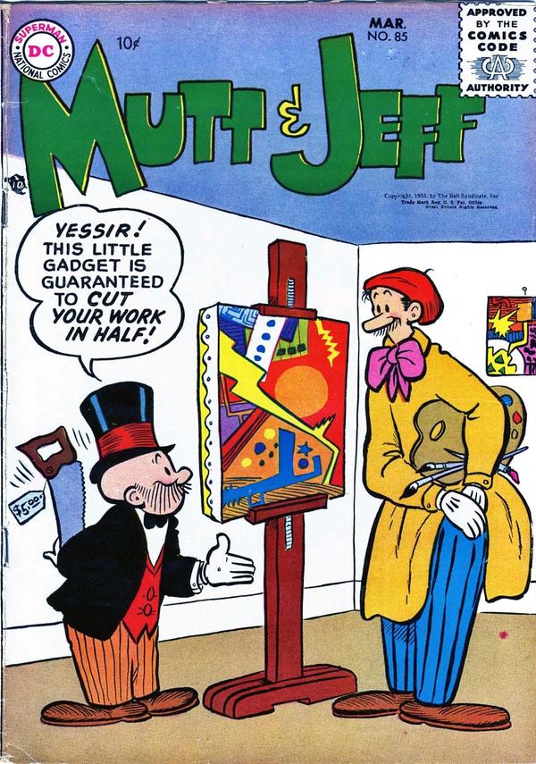 Mutt & Jeff #85 cover