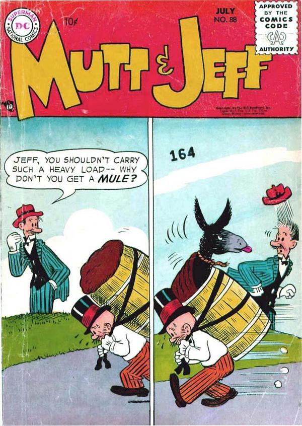 Mutt & Jeff #88 cover
