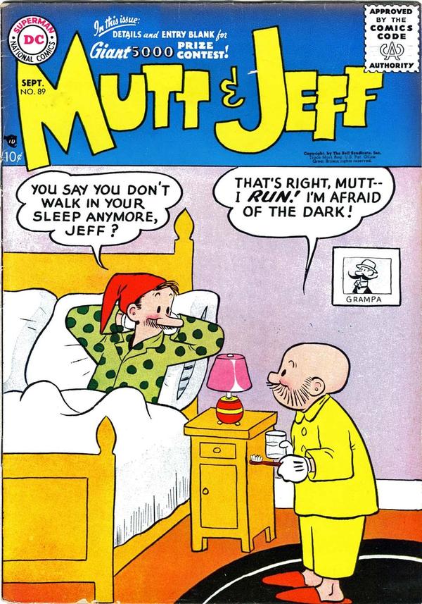 Mutt & Jeff #89 cover