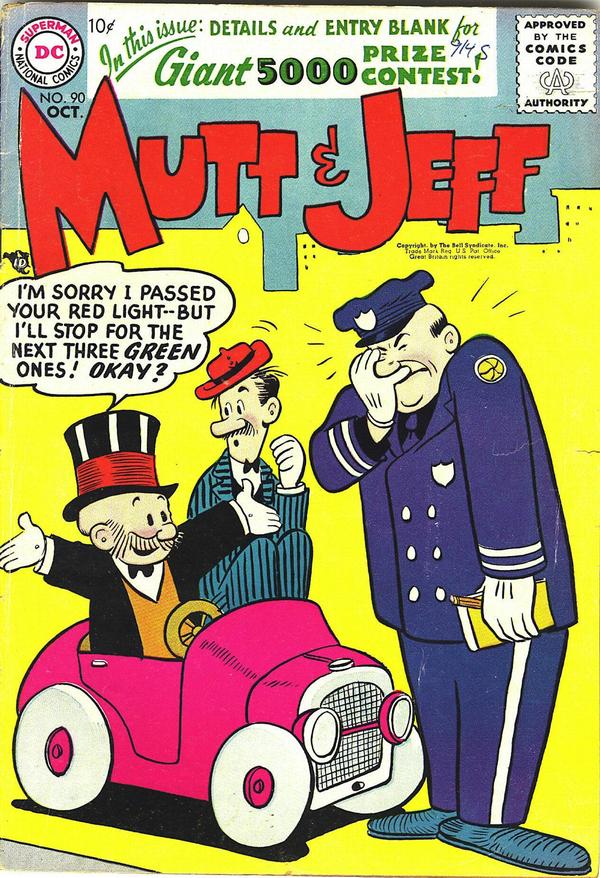 Mutt & Jeff #90 cover