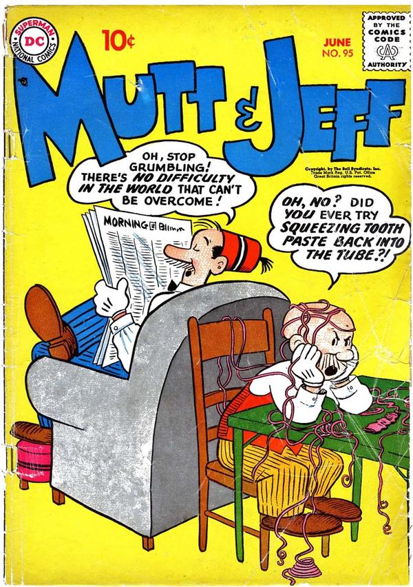 Mutt & Jeff #95 cover