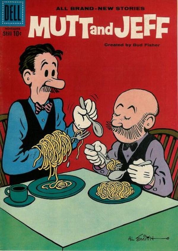 Mutt and Jeff #105 cover