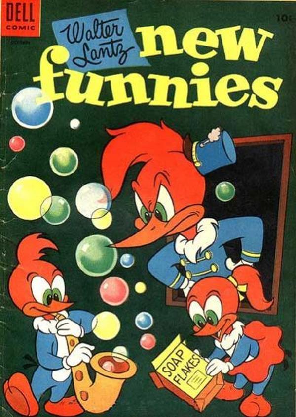 Walter Lantz New Funnies #212 cover