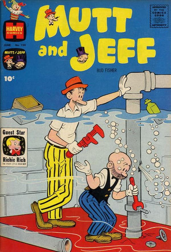 Mutt & Jeff #124 cover