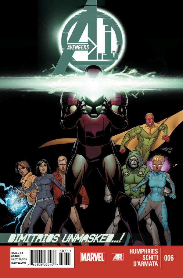 Avengers A.I. #6 cover