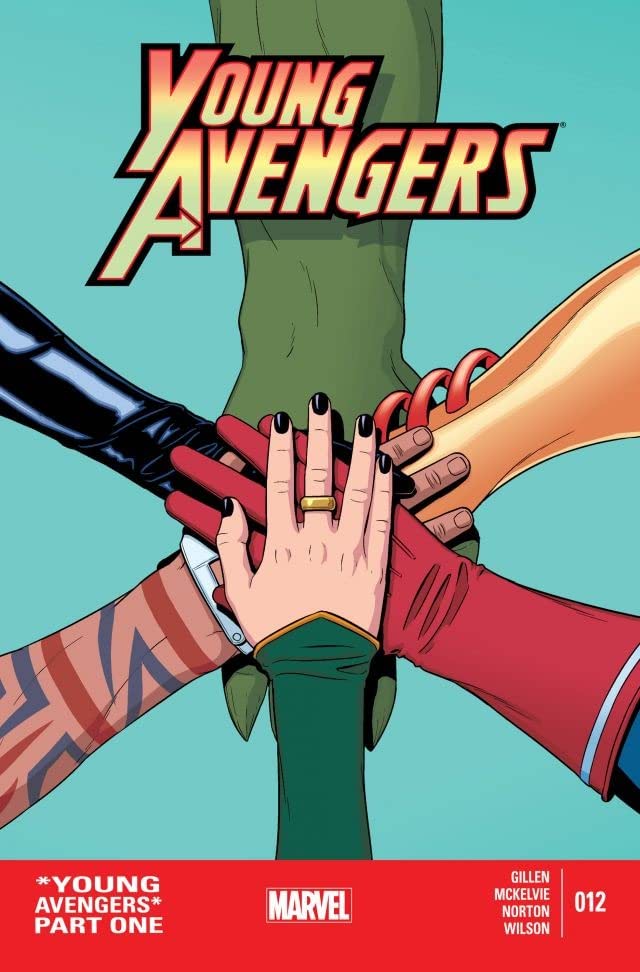 Young Avengers #12 cover